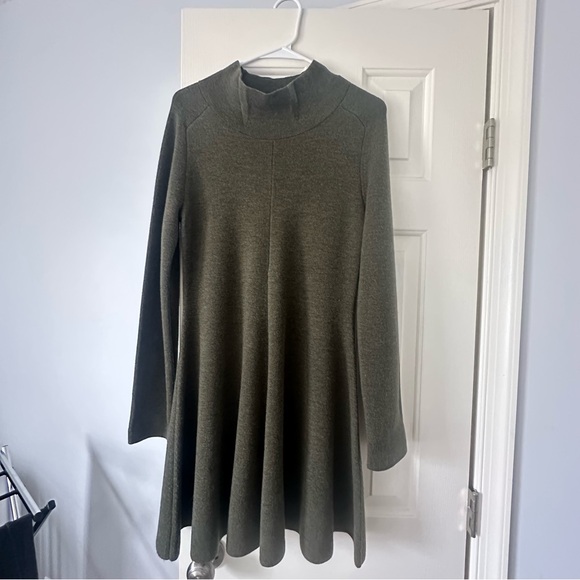Banana Republic Merino Mini Sweater Dress - Sycamore Brown - Picture 3 of 5